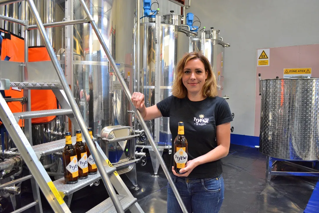 Sylvaine Le Meur, créatrice du Ty Jaune